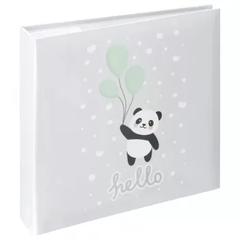 Álbum de fotografias Hama Hello Panda branco 250 folhas