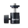 Cabeça esférica para tripé HAMA 00005000, rosca de 1/4 polegadas, 38 mm de altura, preto