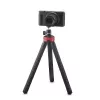 Cabeça esférica para tripé HAMA 00005000, rosca de 1/4 polegadas, 38 mm de altura, preto