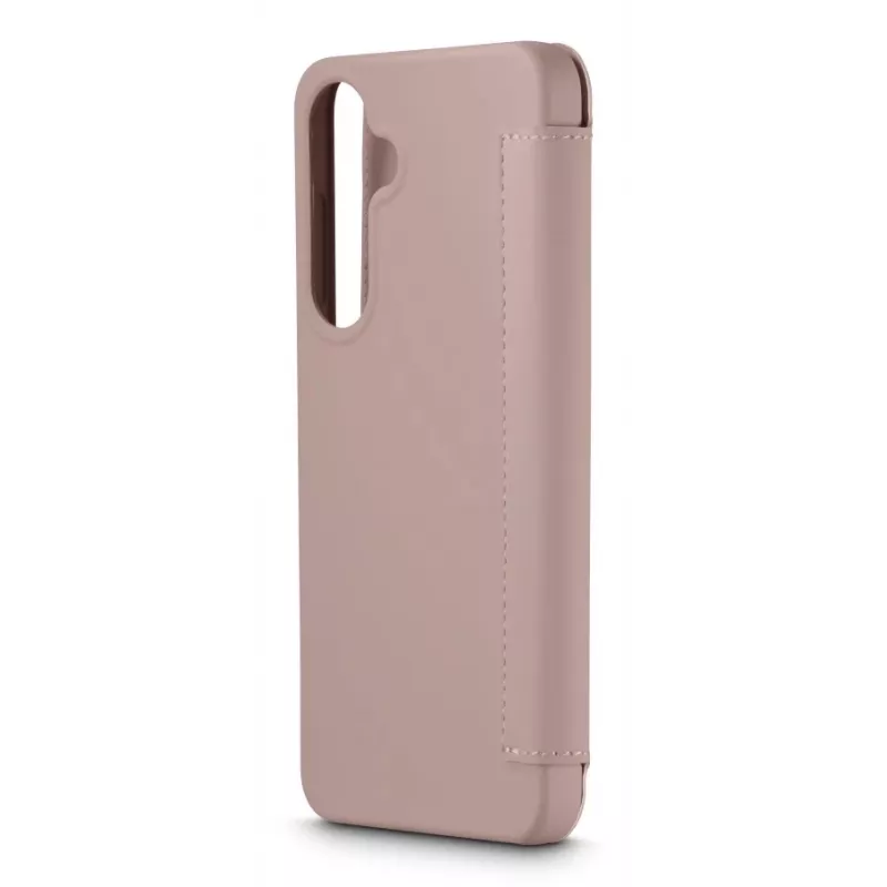 Capa tipo carteira Hama Fantastic Feel Galaxy A56 5G 17 cm 2 compartimentos para cartões nude