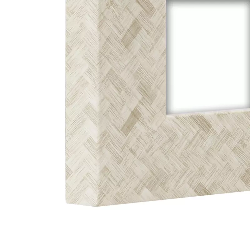 Moldura individual HAMA Twist — plástico EPDM, bege, para fotografia 10×15 cm