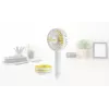 Ventilador de mão Unold Breezy 86610, branco/amarelo