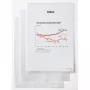 Pasta de documentos Rexel - standard, A4, PVC, transparente, 229 mm, 318 mm, 20 mm