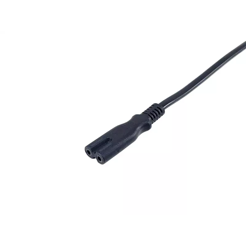 Cabo de alimentação de alta qualidade Equip, C7 para euro de 2 polos, 3,0 m, 3 m, 2 polos, conector fêmea C7, H03VVH2-F, 250 V, 2,5 A