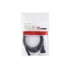 Cabo de alimentação de alta qualidade Equip, C7 para euro de 2 polos, 3,0 m, 3 m, 2 polos, conector fêmea C7, H03VVH2-F, 250 V, 2,5 A
