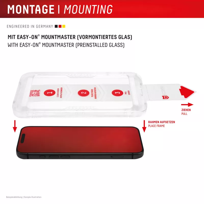 Película protetora de ecrã Displex (10H) para Apple iPhone 17 Pro, resistente a riscos