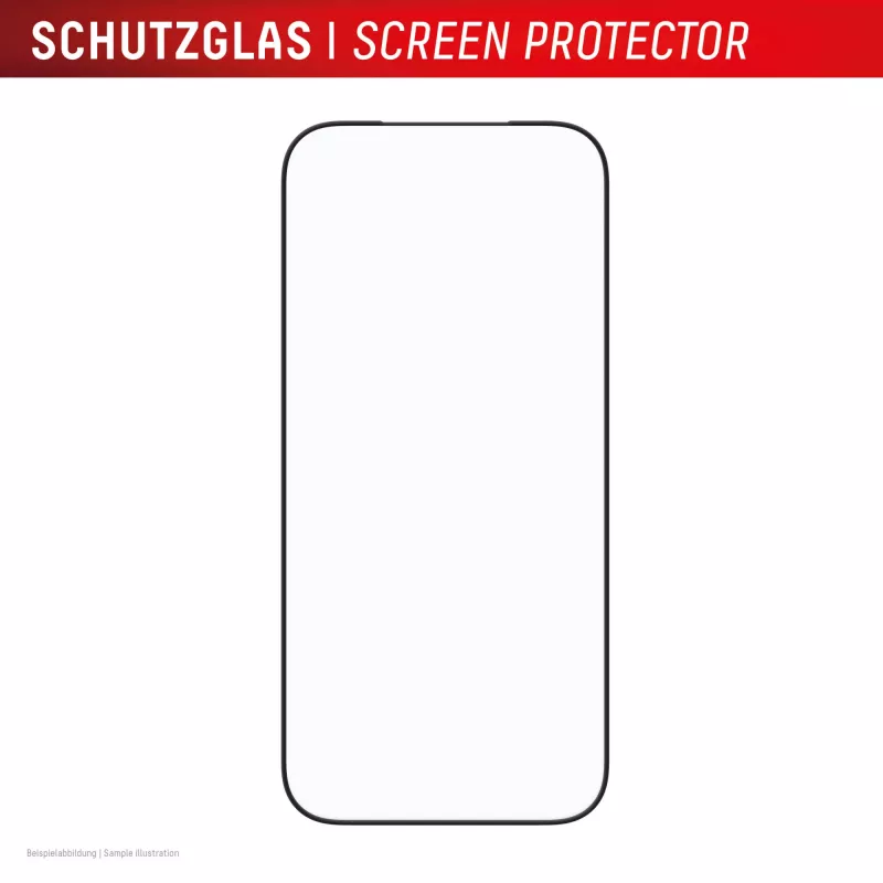 Película protetora de ecrã Displex Premium (cobertura total, 10H) para Apple iPhone 17, cobertura total