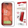 Proteção de ecrã e.v.i. Displex iPhone 17 Pro Premium com auxiliar de montagem – resistente a riscos, transparente/preto