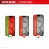 Proteção de ecrã e.v.i. Displex iPhone 17 Pro Premium com auxiliar de montagem – resistente a riscos, transparente/preto
