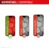 Proteção de ecrã + capa e.v.i. para Apple iPhone 17 Pro – Vidro temperado, transparente, resistente a riscos e choques