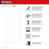Película de proteção de ecrã e capa para Apple iPhone 17 Pro Max da e.v.i. — Vidro temperado, transparente, resistente a riscos e choques