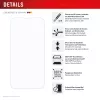 Película de proteção de ecrã e capa e.v.i. Displex para Apple iPhone 16e/17e, vidro temperado, transparente, resistente a riscos