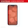 Película de proteção em vidro temperado Displex (10H) e.v.i. para Apple iPhone 16e/17e — resistente a riscos, sujidade e choques, transparente