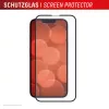 Vidro de proteção premium Displex em vidro temperado (cobertura total, 10H) para Apple iPhone 16e/17e