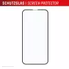 Vidro de proteção premium Displex em vidro temperado (cobertura total, 10H) para Apple iPhone 16e/17e