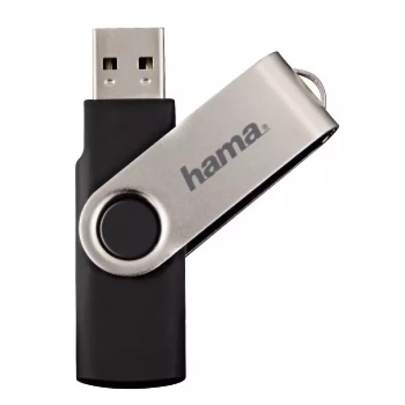 Pen drive USB Hama Rotate USB 2.0 32 GB USB Type-A preto