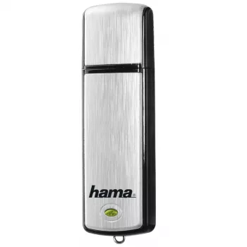 Pen drive USB Hama Fancy 128 GB USB Type-A 2.0 preto, prateado