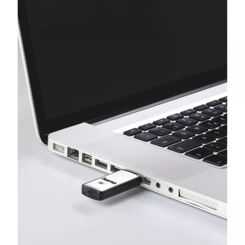 Pen drive USB Hama Fancy 128 GB USB Type-A 2.0 preto, prateado