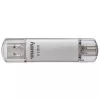 Pen drive USB Hama C-Laeta 64 GB USB Type-A / USB Type-C 3.2 Gen 1 (3.1 Gen 1) prateado