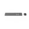 Hama WKM-550 teclado rato incluído Home/Office RF sem fios + Bluetooth QWERTZ alemão preto