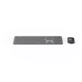 Hama WKM-550 teclado rato incluído Home/Office RF sem fios + Bluetooth QWERTZ alemão preto