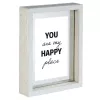 Moldura individual Hama Happy branca