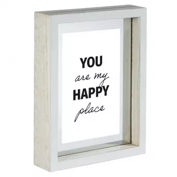 Moldura individual Hama Happy branca