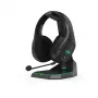 Headset Hama SoundZ 920 com fios e sem fios arco de cabeça gaming USB Type-C Bluetooth base de carregamento preto