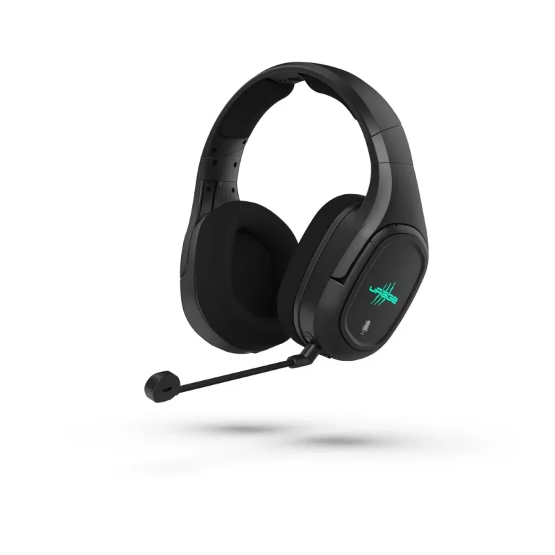 Headset Hama SoundZ 920 com fios e sem fios arco de cabeça gaming USB Type-C Bluetooth base de carregamento preto