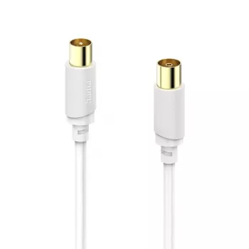 Cabo coaxial Hama 00202026 10 m branco