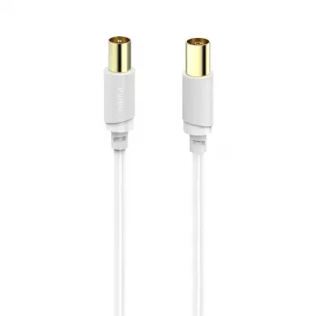 Cabo coaxial Hama 00202026 10 m branco