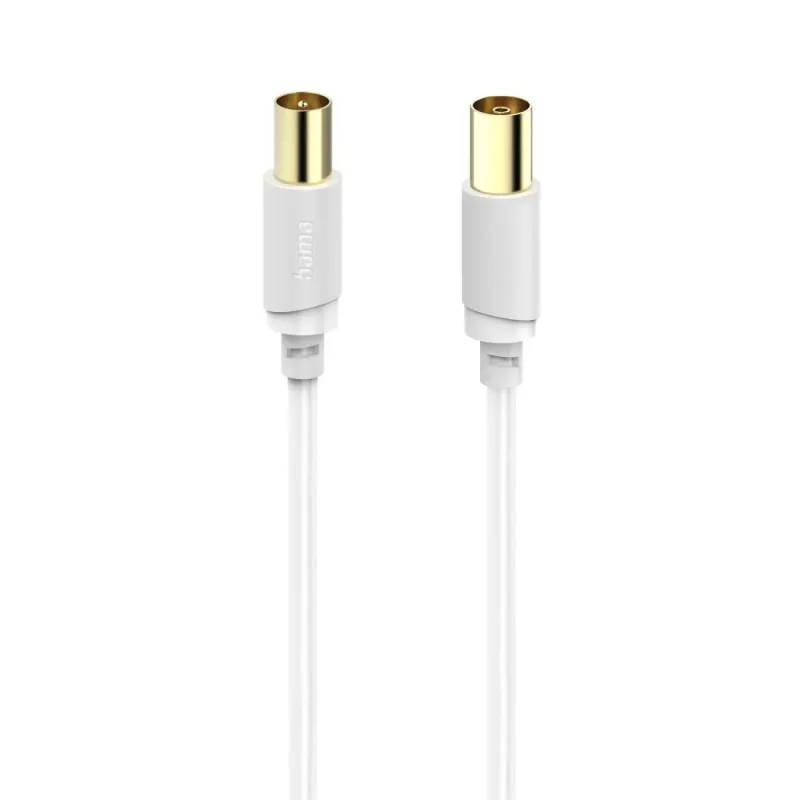 Cabo coaxial Hama 00202026 10 m branco