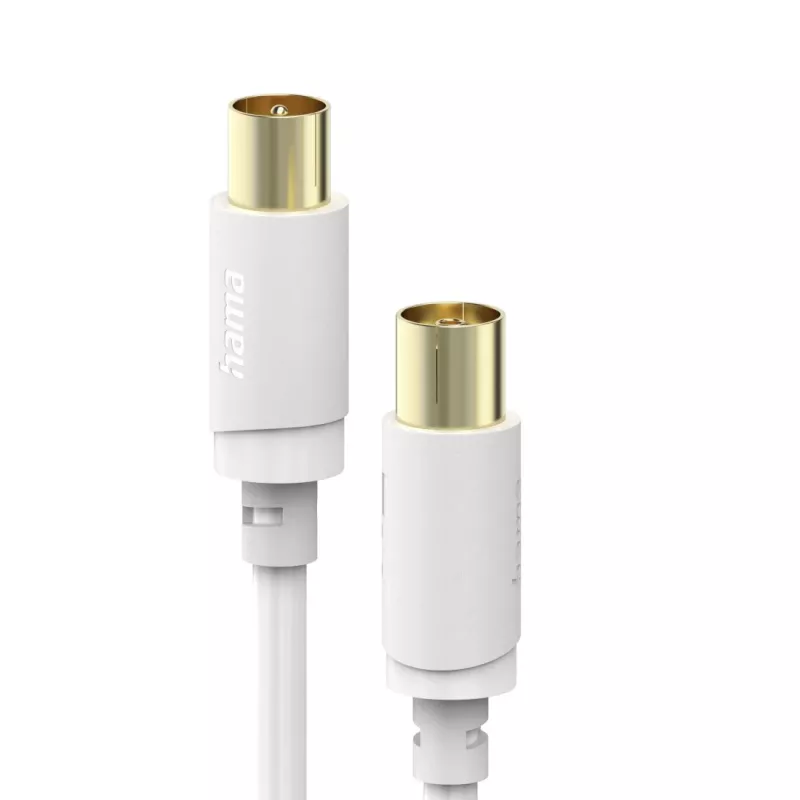 Cabo coaxial Hama 00202026 10 m branco