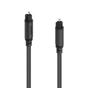 Hama 00202017 Cabo de áudio 3 m TOSLINK preto