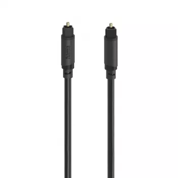 Hama 00202017 Cabo de áudio 3 m TOSLINK preto