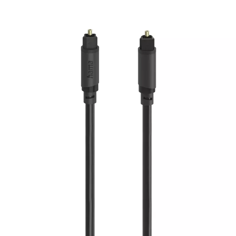 Hama 00202017 Cabo de áudio 3 m TOSLINK preto