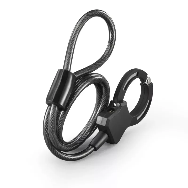 Hama 00178159 Fechadura para bicicleta preta 1200 mm cabo de aço