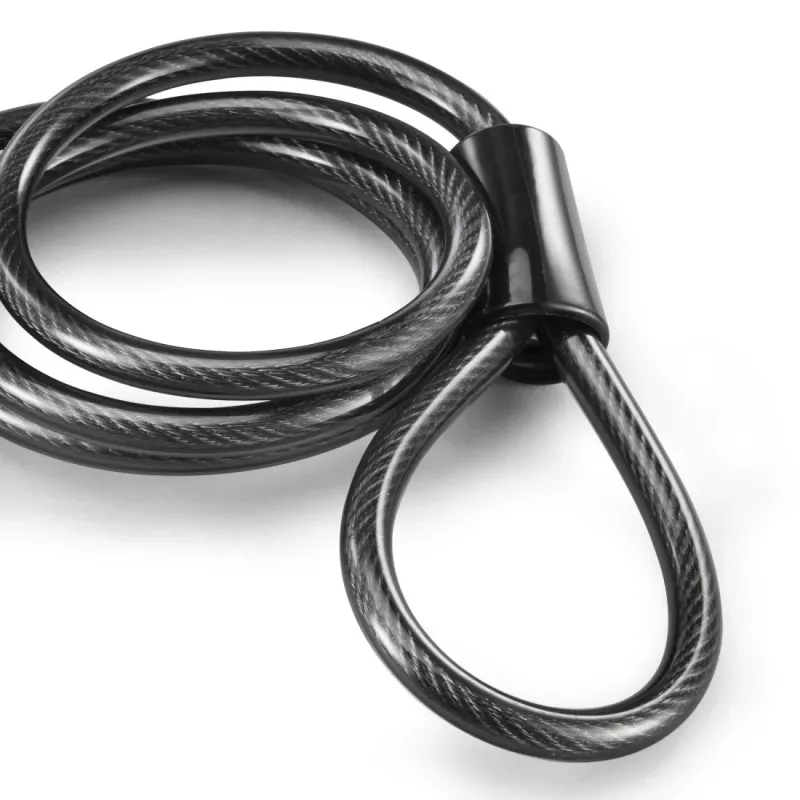 Hama 00178159 Fechadura para bicicleta preta 1200 mm cabo de aço