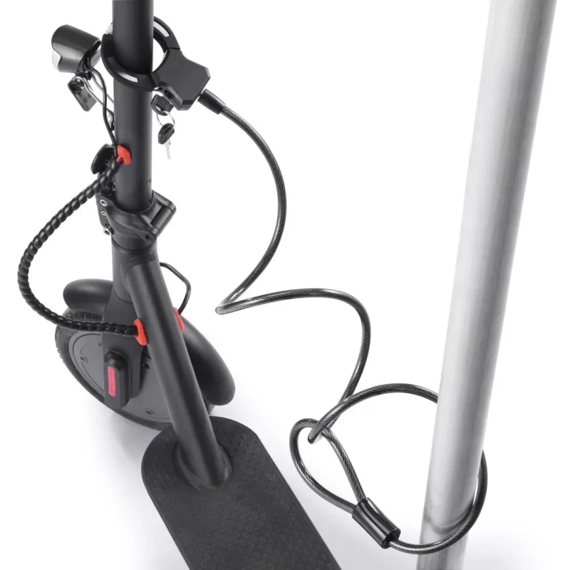 Hama 00178159 Fechadura para bicicleta preta 1200 mm cabo de aço
