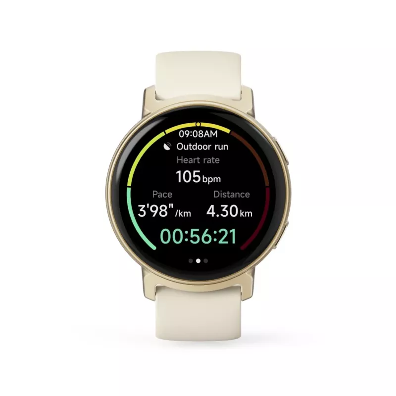 Hama Arion 3,35 cm (1,32 polegadas) AMOLED 43 mm Digital 466 x 466 píxeis ecrã tátil dourado GPS (satélite)