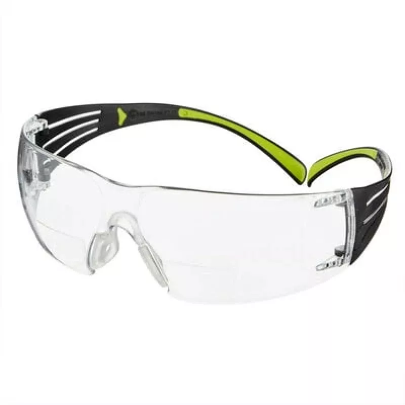 3M SF425C1 Óculos de segurança plástico preto, verde