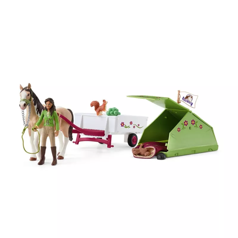 Ação/Aventura Schleich HORSE CLUB Aventura de campismo da Sarah idade 5–12
