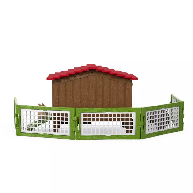schleich FARM WORLD Coelheira, animal, quinta, animais da quinta / quinta de brincar, 3 ano(s), multicolor