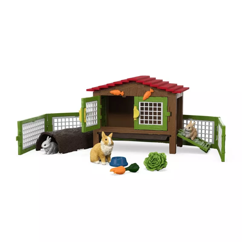 schleich FARM WORLD Coelheira, animal, quinta, animais da quinta / quinta de brincar, 3 ano(s), multicolor