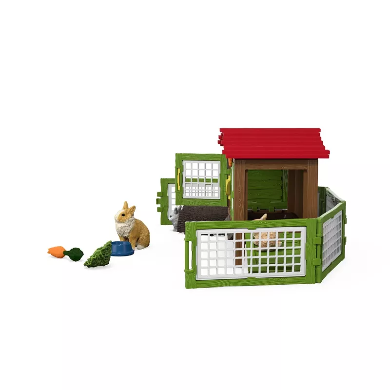 schleich FARM WORLD Coelheira, animal, quinta, animais da quinta / quinta de brincar, 3 ano(s), multicolor