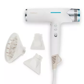Secador de cabelo MEDION LIFE HD2 1740 W, branco, temperatura máx. 95 °C, cabo de 1,8 m