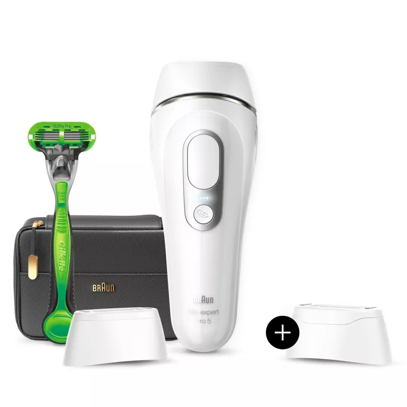 Braun Silk-expert Pro Silk·expert Pro 5 PL5145 Luz pulsada intensa (IPL) prateado, branco