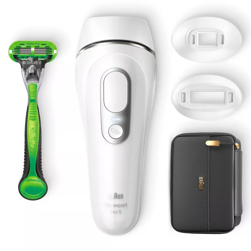 Braun Silk-expert Pro Silk·expert Pro 5 PL5145 Luz pulsada intensa (IPL) prateado, branco