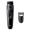 Braun BeardTrimmer 3 Beard Trm 3 BT3400, lavável, pilha, preto