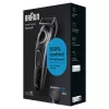 Braun BeardTrimmer 3 Beard Trm 3 BT3400, lavável, pilha, preto
